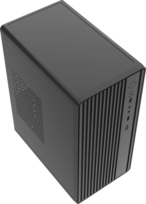 Корпус Accord ACC-M258-01B черный без БП mATX 1x80mm 2xUSB2.0 audio