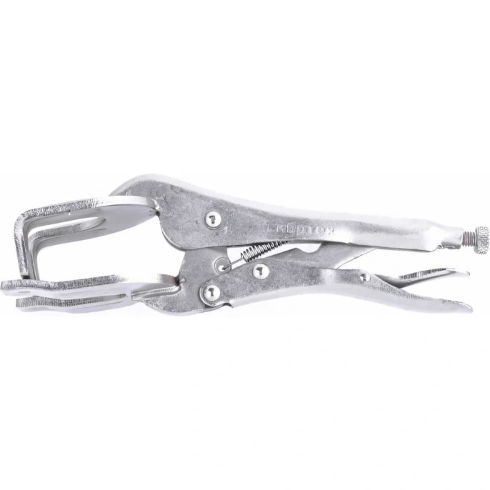 Ручной двойной зажим, точечная фиксация, 225 мм СИБРТЕХ 18429