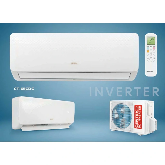 Сплит-система инвертор Centek 5280/5400W EER-3.25, компрессор PANASONIC/SANYO CT-65CDC18