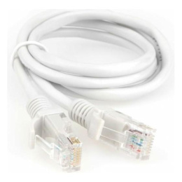 Гарнизон PC-UTP-5e-1 кат.5e, Патч-корд UTP 1м, литой, многожильный серый