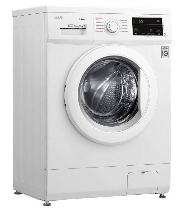 Стиральная машина LG F2J3NS0W класс: A загр.фронтальная макс.:6кг белый инвертер