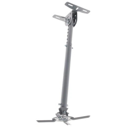 Wize WPA-S серебро {Универсальное комплект для проектора, длина штанги 36-46 см, наклон +/- 15°, поворот +/- 15°, до 12 кг, 260х260}