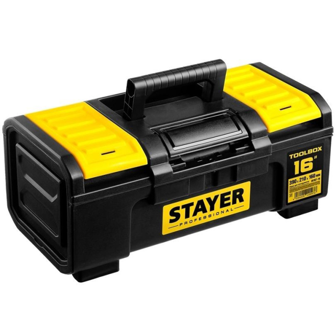 Ящик для инструмента STAYER "TOOLBOX-19" пластиковый, Professional [38167-19]