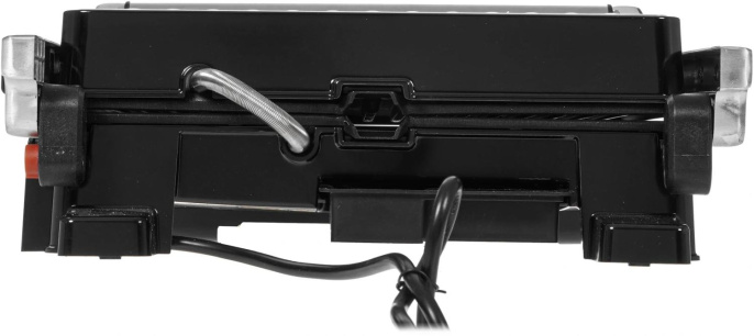 Электрогриль Supra GS-7410 2000Вт черный/серебристый