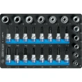 Набор торцевых насадок и головок 1/2"&3/8", TORX, HEX, Е6-Е20, ложемент, 28 предметов KING TONY 9-7128PRV