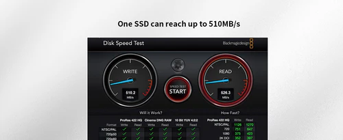 Внешний корпус для жёстких дисков TerraMaster D6-320 DAS tower/JBOD,Single Disk/up to 6 SATA 3,5' or 2,5' /1xUSB3.2 Type-C gen2/1xPS/1YW