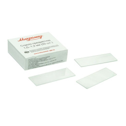 Стекло предметное Микромед 1,0-1,2 мм 50шт.