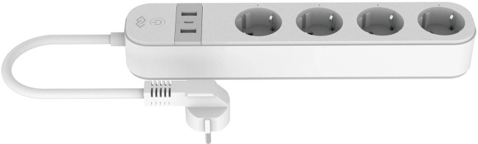 Умная розетка Digma DiPlug Strip 55 EU Wi-Fi белый [dps554s]