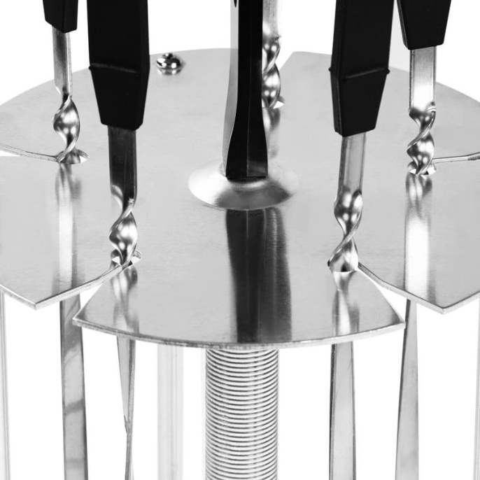 Шашлычница электрическая Galaxy Line GL 2610 1000Вт серый