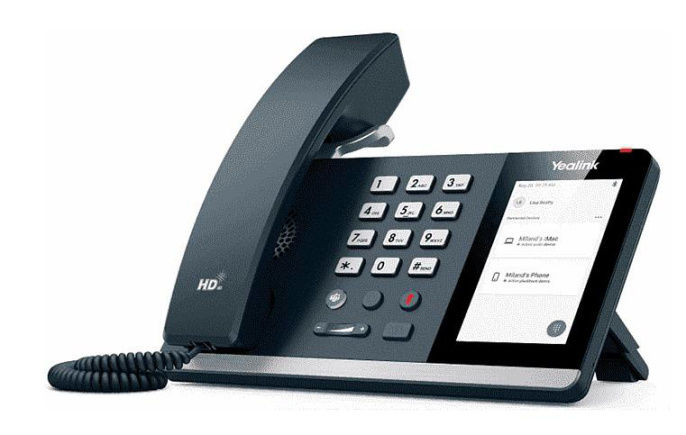 USB-телефон Yealink MP50, поддержка Teams/SfB/UC, цветной сенсорный экран, USB-хаб, Спикерфон, Звук Optima HD