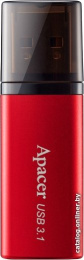 Накопитель USB Apacer AH25B 32GB Красный AP32GAH25BR-1 интерфейс: USB 3.2 Gen 1 Type-A 5 Гбит/сек , с колпачком, материал корпуса: металл