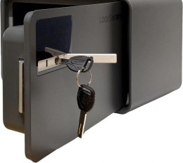 Сейф мебельный LockSworth VS4523-BK взломостойкий встраиваемый 200x310x200мм электронный/ключевой