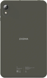 8" Планшет Digma R8 4/64 GB T606 4G, 1280 x 800, Android 15, темно-серый [da1c8p02]