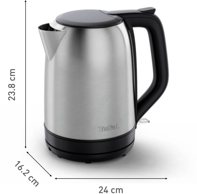 Чайник электрический Tefal KO5S0DE0, 1.7л, металл/пластик