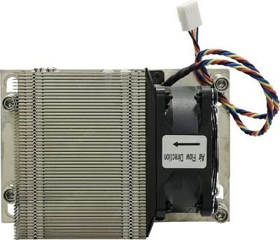 Вентилятор SuperMicro SNK-P0063AP4 -2U(+) Active CPU Heat Sink for AMD SP3, 8400 rpm, 52 dBA, 117x78.6x64 mm 2U(+) Active CPU Heat Sink for AMD SP3, 8400 rpm, 52 dBA, 117x78.6x64 mm, up to TDP 180W