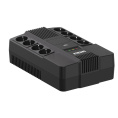 ИБП CBR [UPS-OFK-101E-600] 600VA/360W, Schuko CEE 7 Outlets: x4 Battery & Surge Protected; x4 Surge Protected , LED, AVR, 12V/7Ah