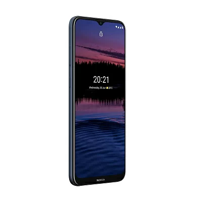 Смартфон Nokia NOKIA G20 DS TA-1336 BLUE 4/64, 16,5 см (6.517") 20:9, 1600 x 720 пикселей, 4x2,0 ГГц+4x2,0 ГГц, 8 Core, 4GB RAM, 64GB, up to 512GB flash, 48 МП+5 МП+2 МП+2 МП/8 MP, 2 Sim, 2G, 3G, LTE, BT v5.0, Wi-Fi, NFC, GPS/AGPS/GLONASS/Galileo, Type-C,