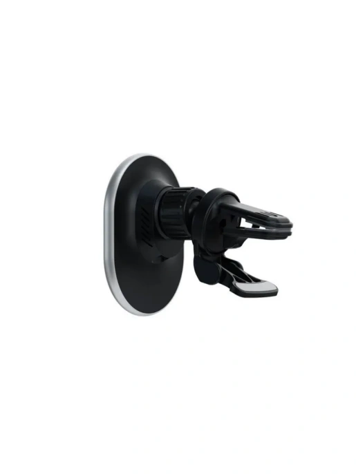 Беспроводное зарядное устройство для автомобиля Satechi Magnetic Wireless Car Charger. Цвет: серый космос. (ST-MCMWCM)