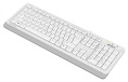 Клавиатура A4TECH Fstyler FKS10, USB, мембранная,  белый/серый [fks10 white]
