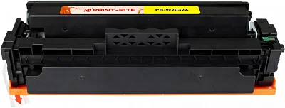 Картридж лазерный Print-Rite TFHBKUYPU1J PR-W2032X W2032X желтый (6000стр.) для HP Color LaserJet M454dn Pro/479