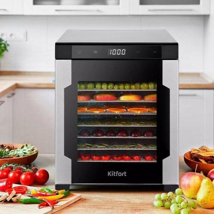 Сушилка для овощей и фруктов Kitfort KT-1965