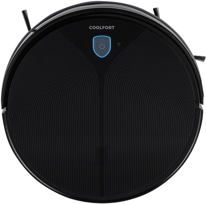 Робот-пылесос COOLFORT CF-3203, 30Вт, черный