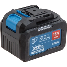 Аккумулятор BULL AK 6002 18.0 В, 6.0 А/ч, Li-Ion XLTpro 1329597