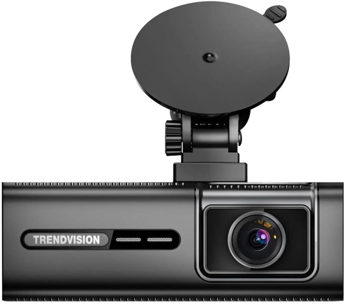 Видеорегистратор TrendVision Phantom 3CH GPS черный 1440x2560 1440p 170гр. GPS SA230D