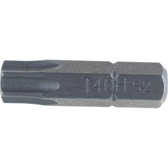 Вставка-бита 1/4"DR T-TORX, T40H, 25 мм Ombra 514840