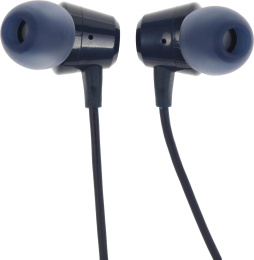 Гарнитура внутриканальные JBL C50HI 1.2м синий проводные в ушной раковине JBLC50HIBLU