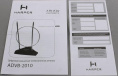 Антенна телевизионная Harper ADVB-2010 7дБ пассивная черный каб.:1.35м