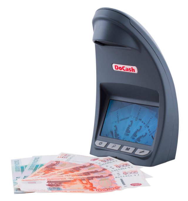 Детектор банкнот DOCASH Lite D 9206 просмотровый