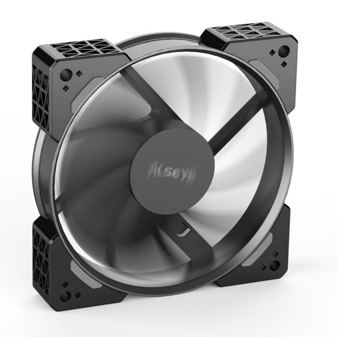 Вентилятор в корпус ALSEYE N12-B Cooling Fan Black N12-B Cooling Fan Black 120*120*25mm, 700;1800RPM, 25.98;62.46CFM, 7.4;34.8dB A AS.04.04.0001