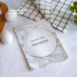 Миксер GALAXY LINE GL 2227, ручной,  белый и черный [гл2227л]