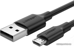 Кабель UGREEN US289 60135 USB 2.0 A to Micro USB Cable Nickel Plating. Длина: 0,5м. Цвет: черный (60135_)