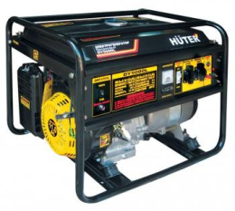 Бензиновый генератор Huter DY5000L, 220/12 В, 4.5кВт [64/1/5]