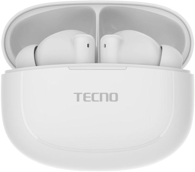 Наушники TECNO Buds 4 Air BD04, Bluetooth, внутриканальные, белый [bd04 air white]