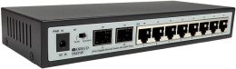 Настраиваемый коммутатор Origo OS2210F/A2A ((smart), настольный/настенный, матрица 20 Гбит/с, 1.5 Mpps, 8xGbit, 2xSFP