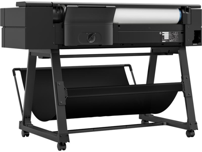 Широкоформатный принтер HP DesignJet T850 Printer 36" 36",4color,2400x1200dpi,1Gb, 25spp A1, 90 A1 p/hr, max r. d 100mm, GigEth/Wi-Fi,stand,mediabin,rollfeed,sheetfeed,tray50 A3/A4 , autocutter, black, repl. F9A29D/F9A29A (2Y9H0A#B19)