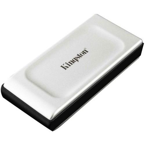 1ТБ Внешний диск SSD Kingston XS2000, USB 3.2, запись - 2000МБ/с, чтение - 2000МБ/с, серый [sxs2000/1000g]