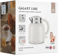 Чайник электрический Galaxy Line GL 0363 1.5л. 1800Вт бежевый корпус: нерж.сталь/пластик 7010103637