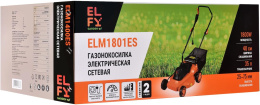 Газонокосилка электрическая роторная Elfy ELM1801ES 100064193725 1800Вт