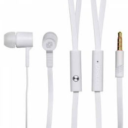 Наушники Oklick HS-S-220, 3.5 мм, внутриканальные, белый [d2w]