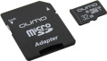 Micro SecureDigital 32Gb QUMO QM32GMICSDHC10U3 {MicroSDHC Class 10 UHS-I U3, SD adapter}