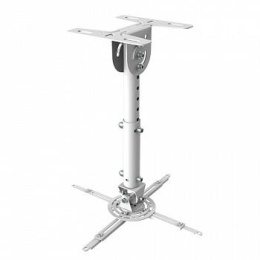 Wize WPA-W белый {Потолочные, Макс. крепежное расстояние 260х260, макс. вес нагрузки 12 кг, Наклон,поворот °+/-15, расстояние от стены/ потолка 35-46 см}