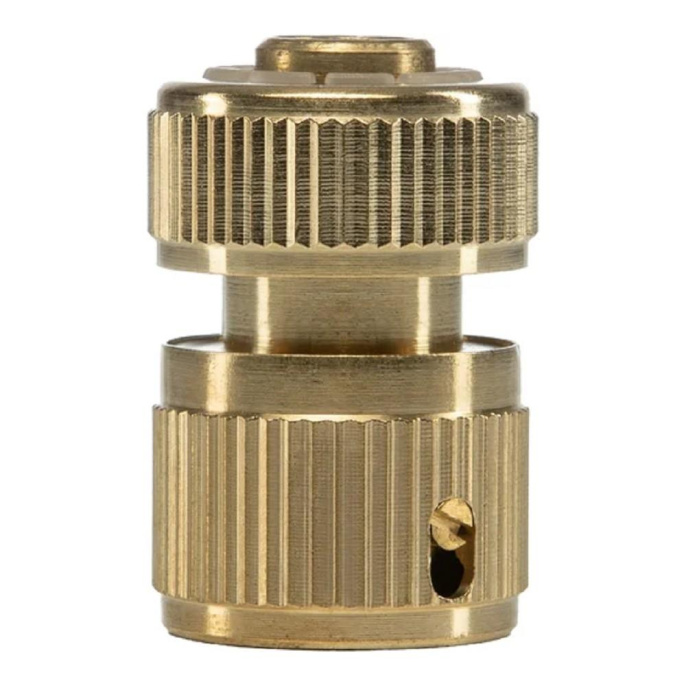 Rexant 62-0309-F Коннектор для шланга латунный, быстросъемный, 1/2"