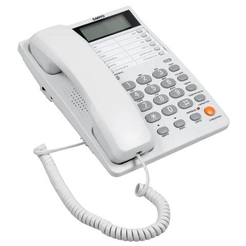 Телефон проводной Sanyo RA-S408W белый