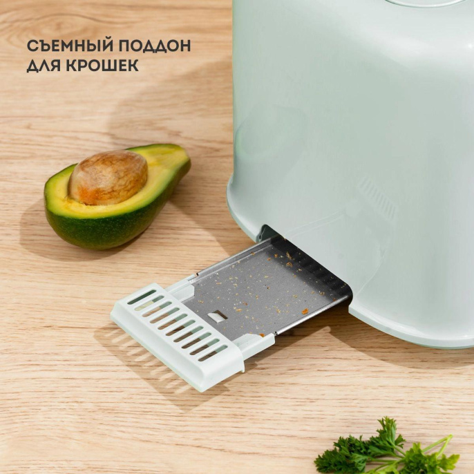 Тостер GALAXY LINE GL 2914,  мятный [гл2914л]