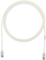 PANDUIT Патч-корд UTP LSZH кат.6 SD 1.0м. белый/ Category 6 Performance, 28 AWG UTP patch cord with TX6™ Modular Plugs on each end, 1m UTP28SP1M