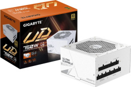 Блок питания GigaByte GP-UD750GM PG5 ICE 750W 28200-U75GI-1CEUR ATX 12V v2.31, 80Plus Gold КПД 90% , 3.3V-20А, 5V-20А, 12V-62.5А, -12V-0.3А, 5Vsb-3А, 1x24pin, 2х4+4pin, 4х6+2pin, 8хSATA, 1х16pin, 3х4Pin Peripheral, 1хFloppy, OVP/OPP/SCP/UVP/OCP/OTP, 1